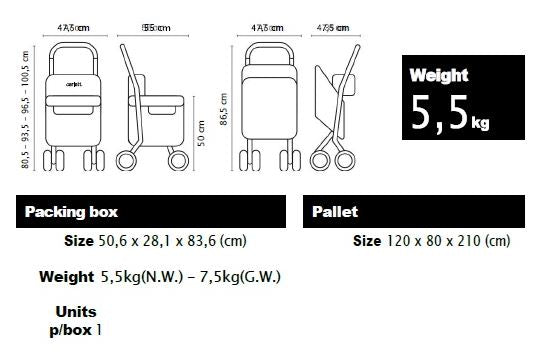 Carlett - Comfort Move - Shopping Walker