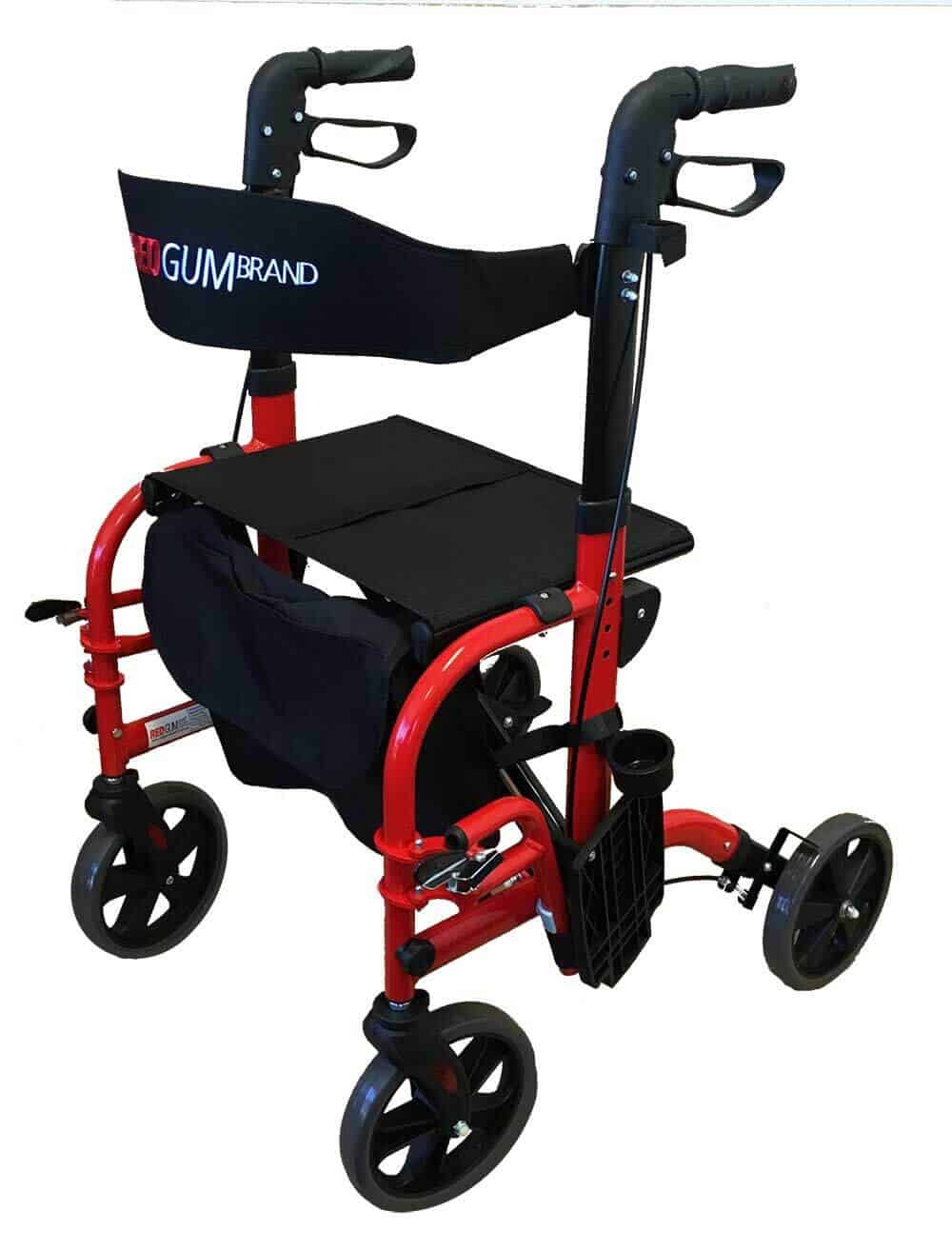 Redgum CrossOver 2-in-1 Rollator / Walker